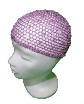 Preview: Haarschmuck Netz mit Pailletten