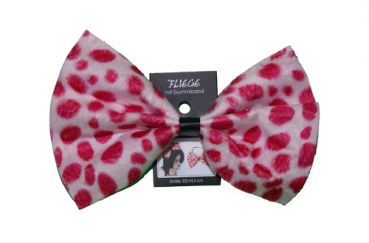 Preview: Haarschmuck Fliege mit Gummiband