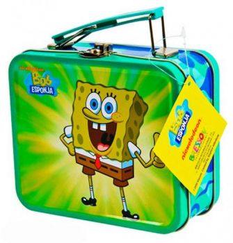 Spongebob Metallbox mit Griff