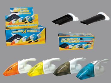 Vakuumsauger mit USB Anschluss Gelb