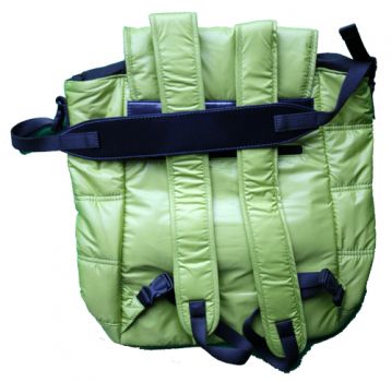 Preview: Backpack Shoulder Bag Lime Green