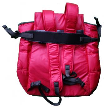 Preview: Backpack Shoulder Bag Red