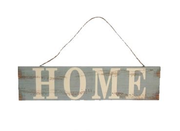 Holz Schild Home