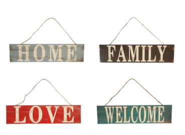 Preview: Holz Schild Love