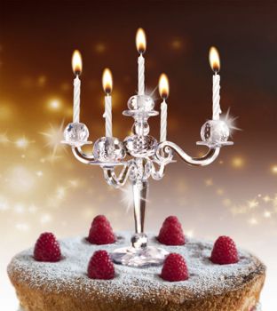 Bling Bling Kerzenständer für Kuchen und Torten