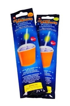 Preview: Knicklicht Strohhalme Pink