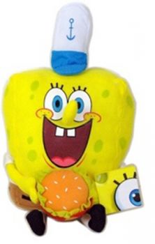 Spongebob Plüschfigur mit Mütze