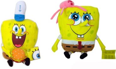 Preview: Spongebob Plüschfigur mit Mütze