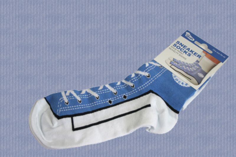 Silly Socks Turnschuhe Style Blau