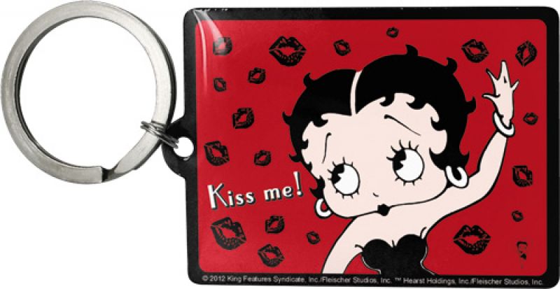 Schlüsselanhänger Betty Boop Kiss me