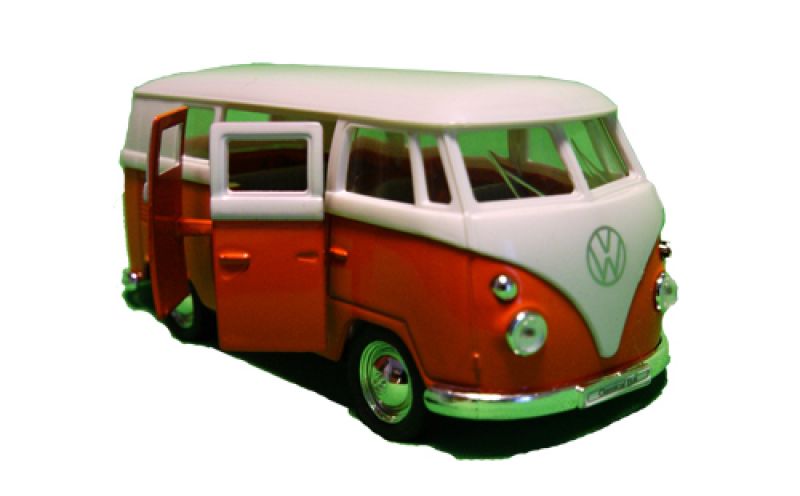 Metall Modellauto VW Bulli T1 Orange
