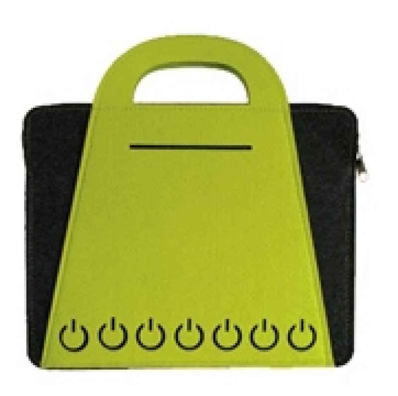 iPad Tasche aus Filz Hellgrün