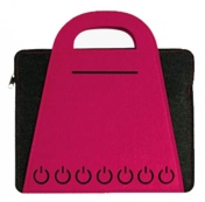 iPad Tasche aus Filz Pink